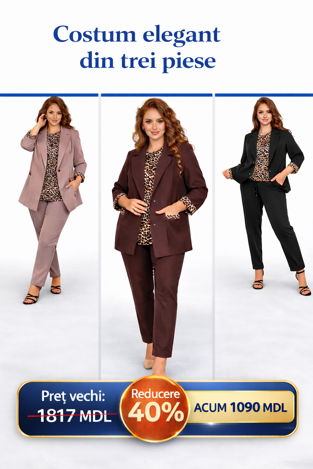 costum din 3 piese